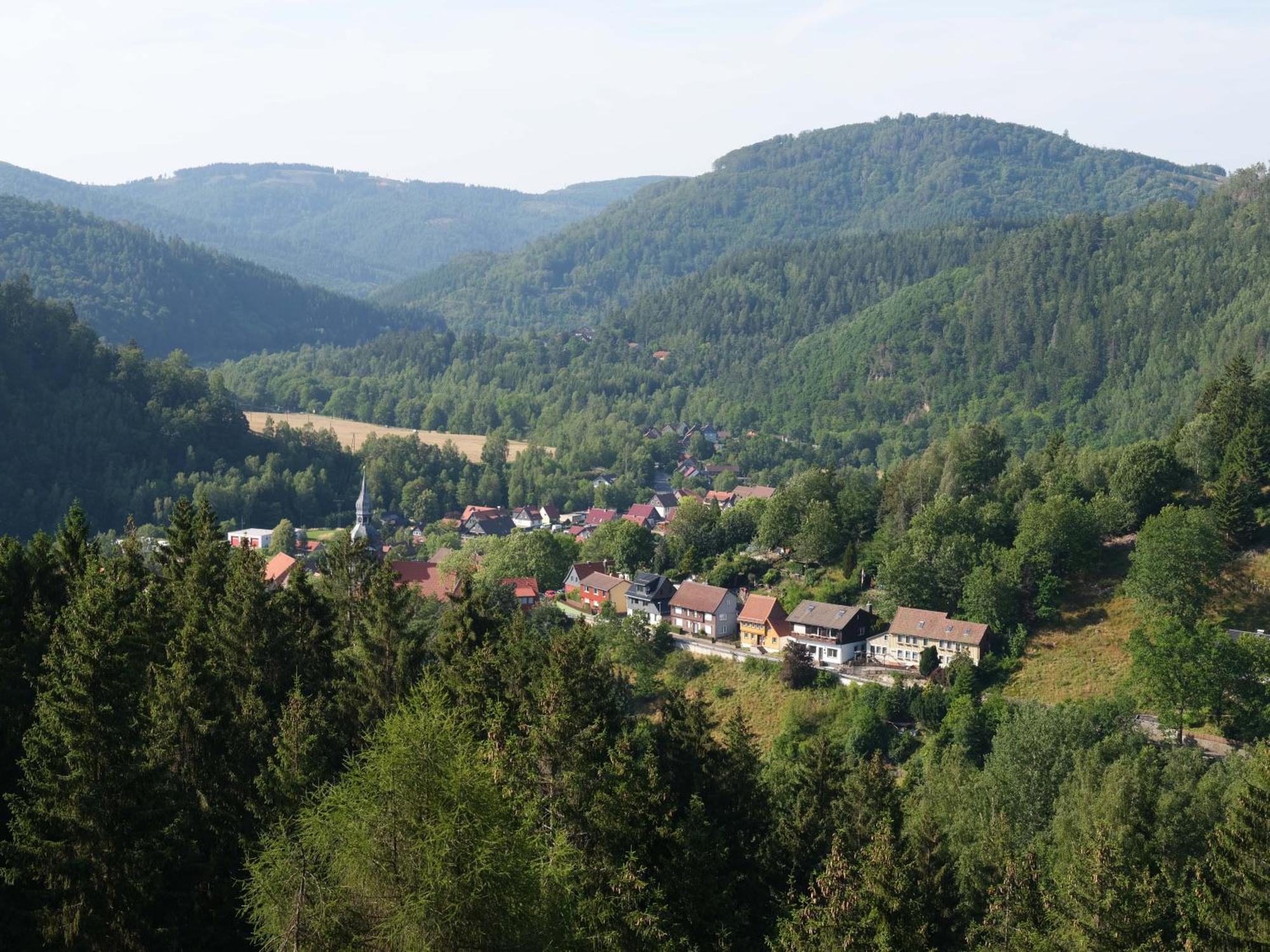Historisches Hotel Rathaus Lautenthal Buitenkant foto
